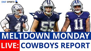Cowboys Report Live: Meltdown Monday, LVE Injury News + Preview vs. Eagles