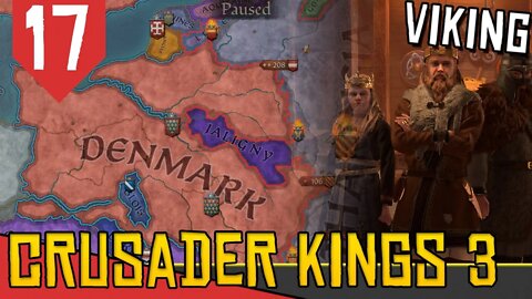 Conquista da FRANÇA! - Crusader Kings 3 The Northmen #17 [Gameplay Português PT-BR]