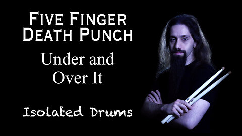 Five Finger Death Punch - Under and Over It | Isolated Drums | Panos Geo
