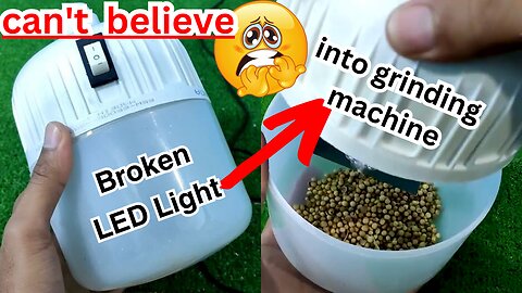 You will not believe what I invented from a broken LED light || Great innovation || tools ideas