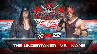 WWE 2K22: The Undertaker Vs. Kane - Retirement Match!