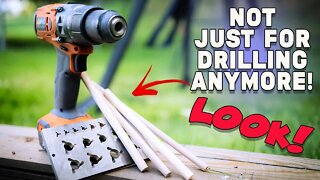 This amazing tool will take your cordless drill to the next level and SAVE YOU MONEY!