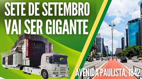 7 de setembro comemoração da Independência do Brasil em São Paulo