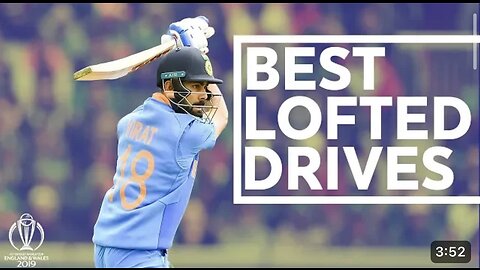 Best lofted drives in icc 2019 world cup