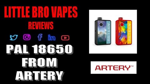 PAL 18650 POD KIT FROM ARTERY