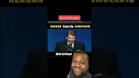 Reagan Sums Up Democrats 👏🏾