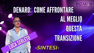 SINTESI - LUCA SERLETO - DENARO: COME AFFRONTARE AL MEGLIO QUESTA TRANSIZIONE