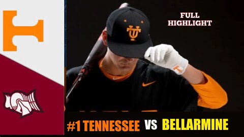 #1 Tennessee vs Bellarmine Highlights | 2022 College Baseball Highlights