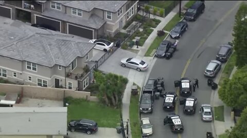 Police chase: Authorities in pursuit of vehicle in Bell Gardens area