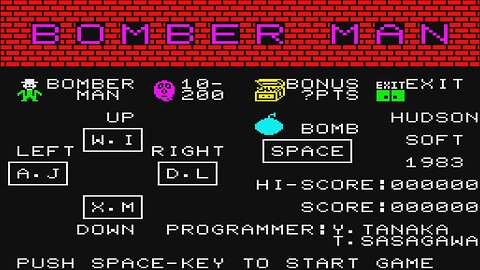 Bomberman ZX Spectrum Video Games Retro Gaming Arcade 8-bit