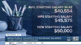 Mesa Public Schools to increase salaries