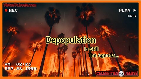 Depopulation Is Still The Agenda... #VishusTv 📺