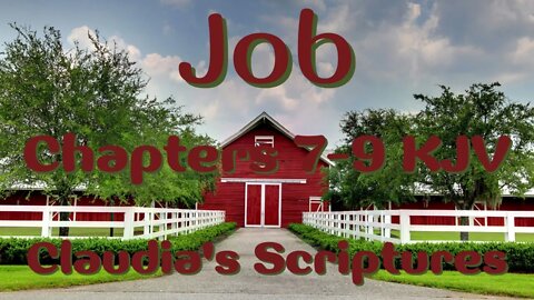 The Bible Series Bible Book Job Chapters 7-9 Audio