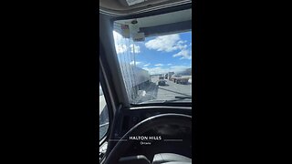 Dangerous Driving By Truck Driver