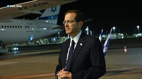 Israeli President Isaac Herzog Arrives in the United States