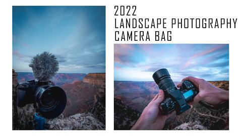 What's In My Landscape Photography Camera Bag 2022 | Lumix G9 & G85 Photography, Filmmaking