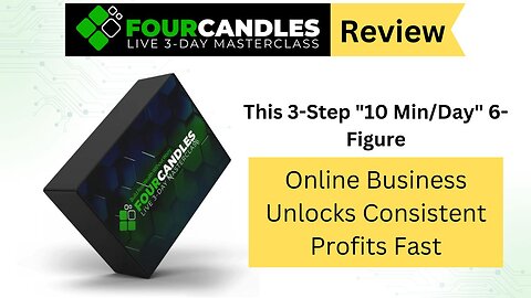 Four Candles Formula Masterclass Review 2024 – Bundle & OTO, Bonuses & App Demo
