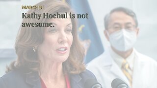 Kathy Hochul is not awesome.