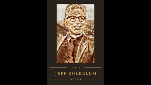 Jeff Goldblum - Cinema Decon Hall of Fame Inductee