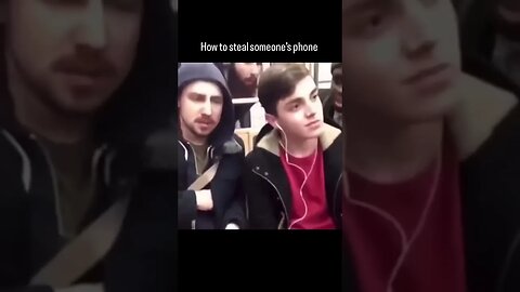 how to steal someone phone #funny #comedy #laugh