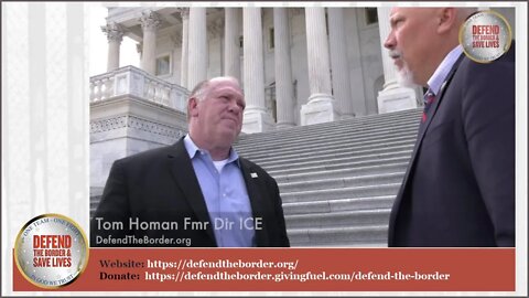 Defend The Border - Tom Homan & TX Cong. Chip Roy - Southern Border Threatens ALL OF AMERICA!