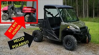 New Polaris Ranger XP900! Walk around and trade in for Honda Big Red 700