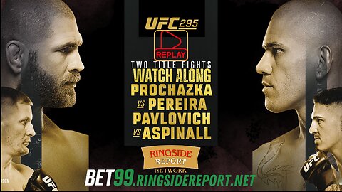 #UFC295 Watch Along | Full Reaction & Analysis | REPLAY🟥