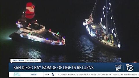 San Diego Bay Parade of Lights makes its return