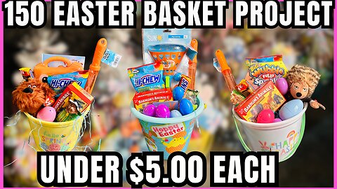 150 Easter Basket Project🐣🐰Easter Baskets Under $5🐣🐰DIY Easter Baskets 2024