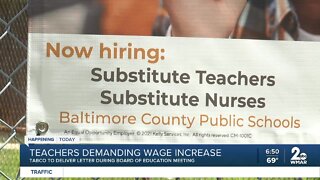 Teachers are demanding wage increases