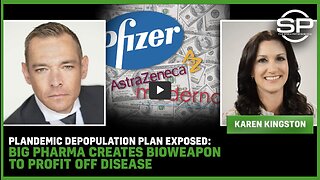 Karen Kingston W/ Plandemic DEPOPULATION Plan EXPOSED: Big Pharma BIOWEAPON Profits Off DISEASE