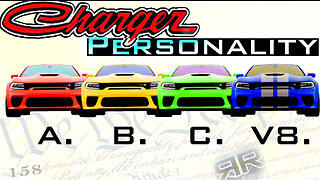 Dodge Charger Personality Types – What Does Your Trim Level Say About You?