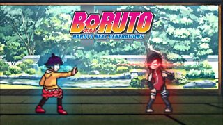 Himawari VS Sarada - Boruto: Naruto Next Generations | Mugen