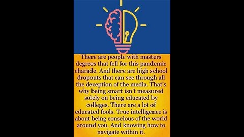 The moment you realize your entire education was a LIE 10-8-23 Liberal Hivemind