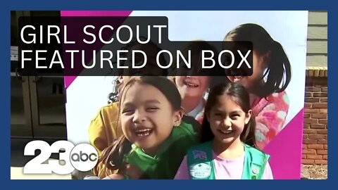 Girl Scout features on new Girl Scout cookie box