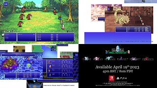 Final Fantasy Pixel Remaster Collection - Official PS4 & Nintendo Switch Launch Date Trailer