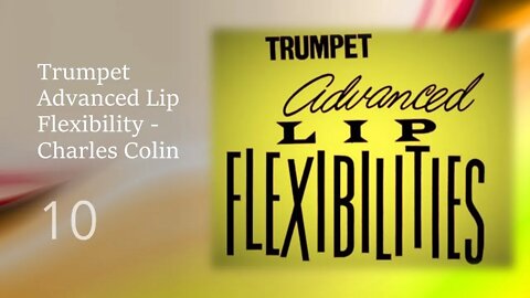 Trumpet Advanced Lip Flexibility - Charles Colin - 010