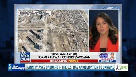 Sean Hannity debates Tulsi Gabbard on the extent to which the United States has a moral obligation to help Ukraine militarily