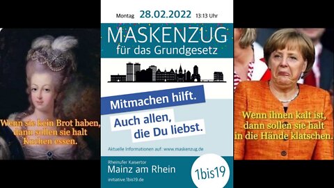 Mainzer und Frankfurter Maskenzug am ROSENMONTAG: erst in Rheinland-Pfalz, dann in Hessen - HELAU!