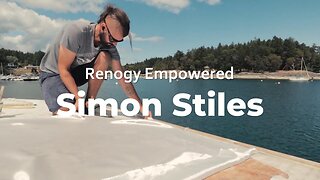 HOW to LIVE on a SOLAR POWERED BOAT Ft: Simon Stiles