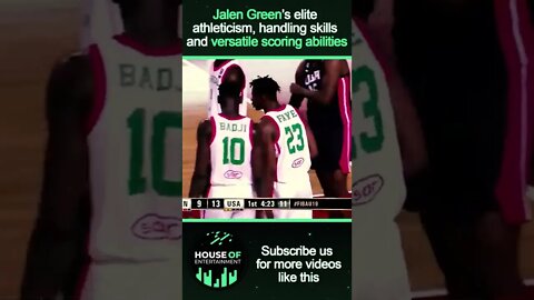 Jalen Green's winning golds for USA early in his career! #shorts