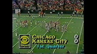 1981-11-08 Chicago Bears vs Kansas City Chiefs