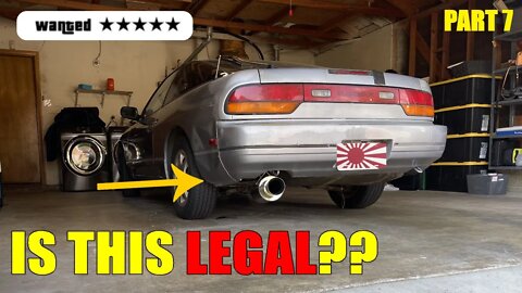 240SX VS THE DMV...(WE WON) - EPISODE 7