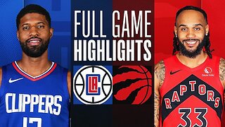 NBA Raptors vs Clippers 107 - 127 Highlights