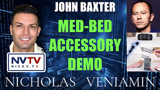 John Baxter Demonstrates Med-Bed Accessories with Nicholas Veniamin