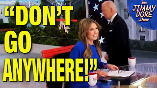 Biden Prematurely Flees MSNBC Set