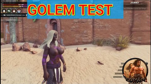 Conan Exiles, Golem test, Busty, #Boosteroid #conanexiles #boosteroid_cloud_gaming