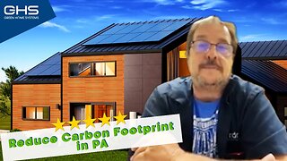 GHS Helps Thompson, PA Family Save Money and Reduce Carbon Footprint with Solar Panel Installation