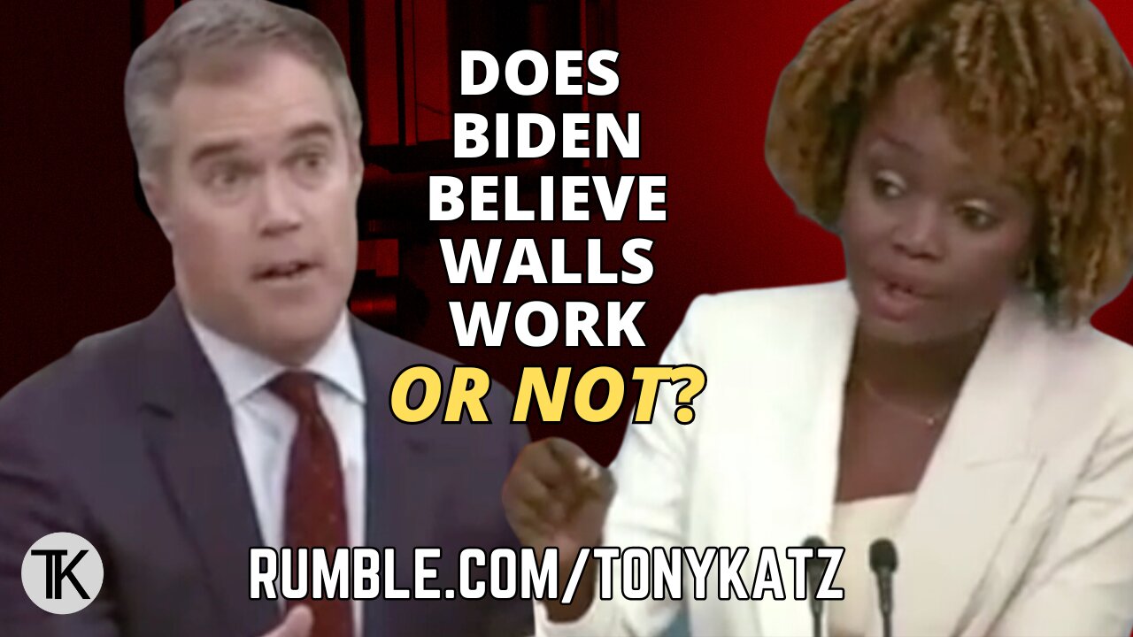 NBC’s Alexander Grills KJP Biden Says Border Walls Don’t Work, Now DHS