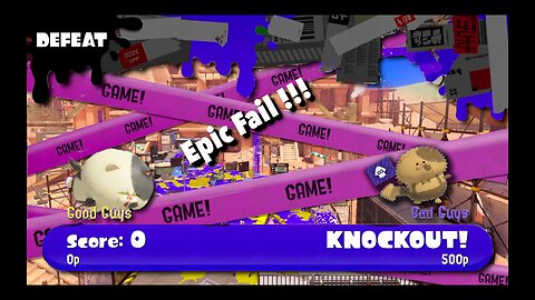 Splatoon 3: EPIC FAIL - Hydra Splatling - Tower Control